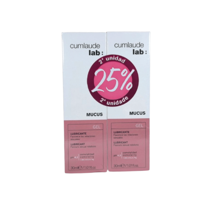 Cumlaude Lab: Gel Mucus 2ª unidad al 25%