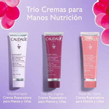 Caudalie Trío Cremas para Manos Nutrición