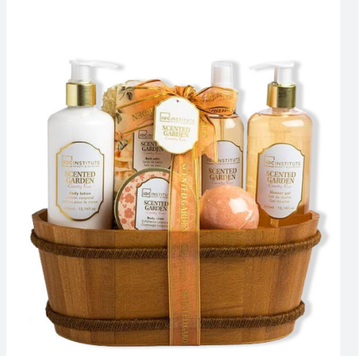 IDC SCENTED GARDEN COUNTRY ROSE CESTA 7 PIEZAS