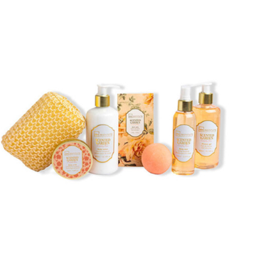 IDC SCENTED GARDEN COUNTRY ROSE CESTA 7 PIEZAS