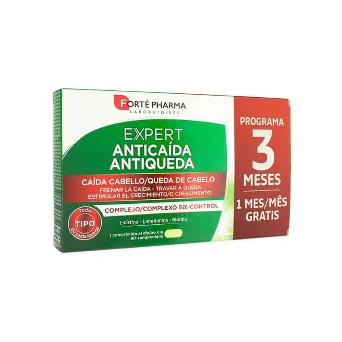 Forte Pharma Expert Anticaída Promo Comprimidos 3x30 unidades