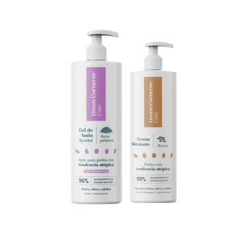 Green Cornerss Pack Gel de baño + Crema Hidratante 2º unidad 50%