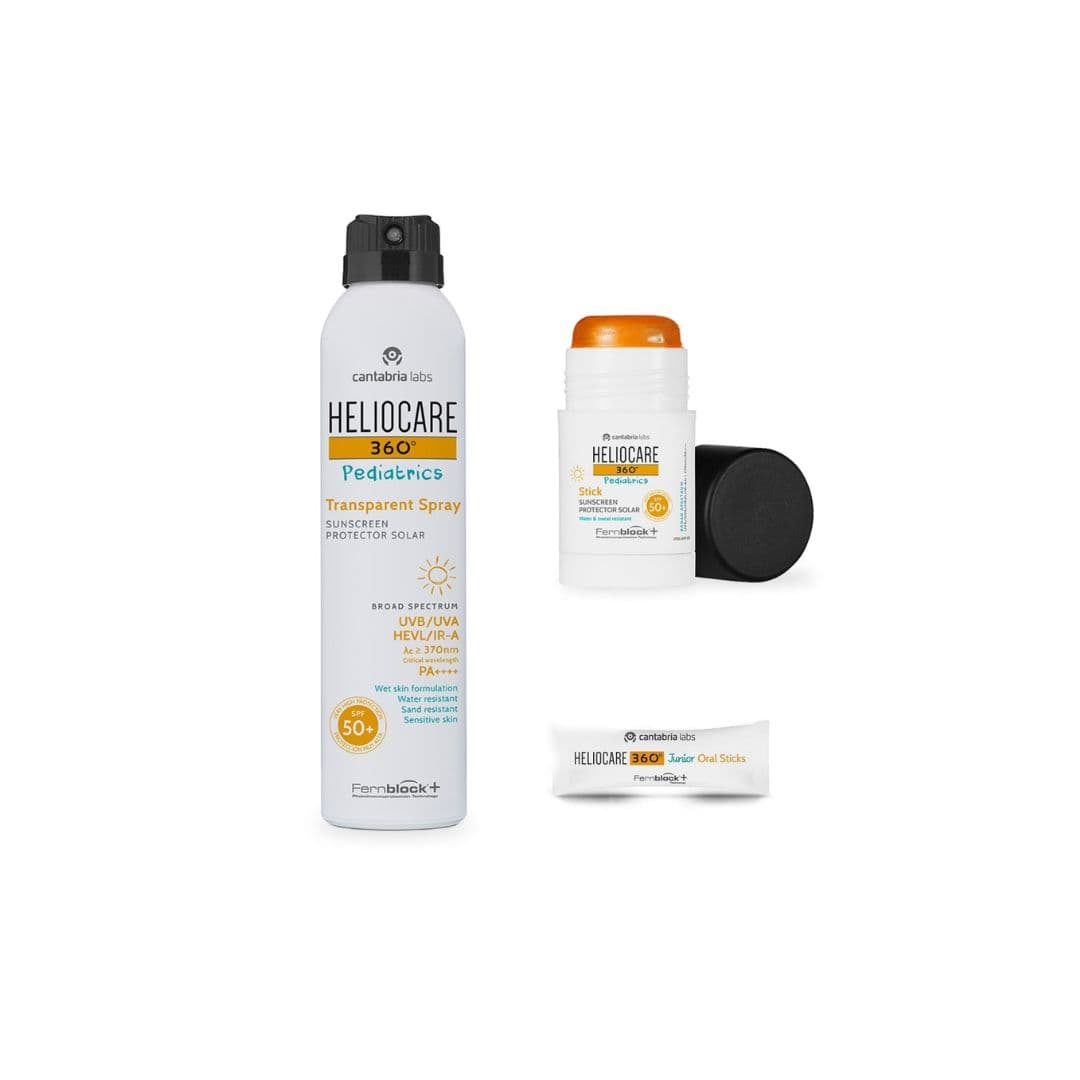 Heliocare 360º Pack Pediatrics Stick 25 gr + Spray 200 ml