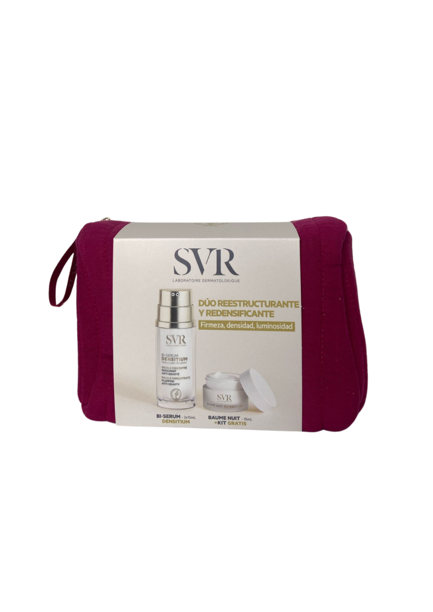 SVR Pack Densitium Bi-Serum Antiedad 2x15ml + Baume nuit 15ml